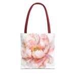 Floral Tote Bag, Watercolor Flower Shopping Bag, Eco-Friendly Gift, Spring Accessory, Reusable Grocery Tote, Mother's Day Present - Image 5