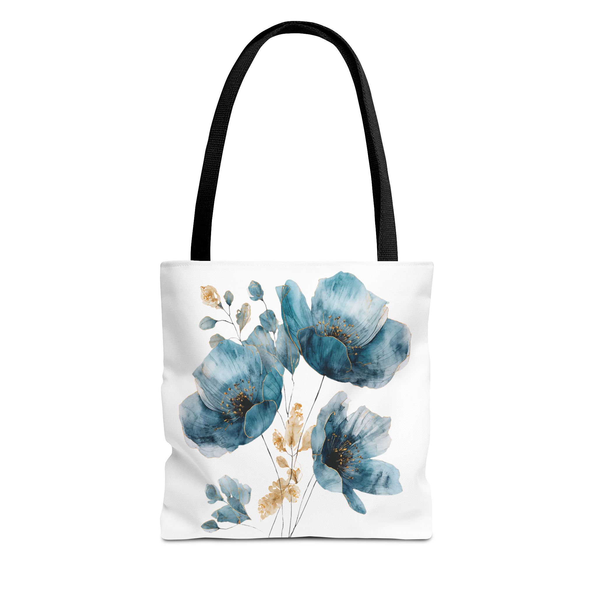 14930897441798841767_2048.jpeg Floral Tote Bag | Watercolor Flower Design | Stylish Reusable Shopping Bag | Perfect for Gifts, Everyday Use, or Beach Trips - Image 1