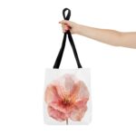 Floral Tote Bag, Eco-Friendly Shopping Bag, Everyday Carryall, Spring Gift, Flower Power Accessory - Image 4