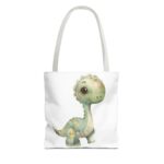 Cute Dinosaur Tote Bag, Whimsical Eco-Friendly Shopping Bag, Kid's Gift, Birthday Decor, Fun Daily Use - Image 9