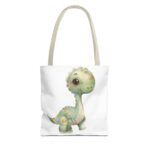 Adorable Dinosaur Tote Bag - Cute Dino AOP, Eco-Friendly Shopping, Kids' Gift, Everyday Use, Animal Lover Accessory - Image 13