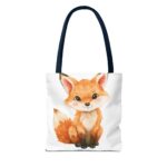 Adorable Fox Tote Bag - Cute Animal Lover Gift, Eco-Friendly Shopping, Everyday Use, Kids and Adults, Birthday, Gifts - Image 18