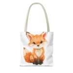 Adorable Fox Tote Bag - Cute Animal Lover Gift, Eco-Friendly Shopping, Everyday Use, Kids and Adults, Birthday, Gifts - Image 14