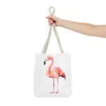 Chic Flamingo Tote Bag, Beach Bag, Shopping Tote, Eco-Friendly Bag, Summer Accessory, Gift for Flamingo Lovers - Image 16