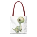 Cute Dinosaur Tote Bag, Whimsical Eco-Friendly Shopping Bag, Kid's Gift, Birthday Decor, Fun Daily Use - Image 6