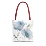 Elegant Floral Tote Bag, Stylish Beach Bag, Gift for Her, Eco-Friendly Shopping Tote, Blooming Floral Design - Image 5