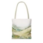 Serene Landscape Tote Bag - Eco-Friendly Canvas, Reusable Shopping Bag, Gift for Nature Lovers, Stylish Travel Accessory, Perfect for [...] - Image 14