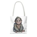 Adorable Monkey Tote Bag, Cute Animal Lover Gift, Eco-Friendly Shopping Bag, Fun Beach Bag, Unique Gift for Kids - Image 10
