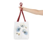 Floral Tote Bag - Stylish AOP Bag for Everyday Use, Perfect for Shopping, Travel, Beach Days, or Gifts - Image 8