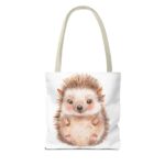 Adorable Hedgehog Tote Bag, Cute Animal Bag, Gift for Hedgehog Lovers, Eco-Friendly Shopping Tote, Fun Bag for Kids & Adults - Image 14