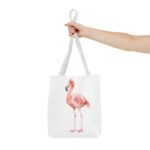 Stylish Flamingo Tote Bag, Beach Bag, Eco-Friendly Shopper, Summer Essentials, Gifts for Her - Image 12