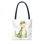 Cute Dinosaur Tote Bag | Eco-Friendly Shopping, Kids' Gift, Beach Bag, Animal Lover, Whimsical Art - Image 18