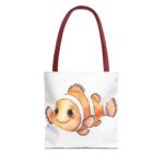 Adorable Clownfish Tote Bag, Cute Beach Bag, Fun Gift for Fish Lovers, Ocean-Themed, Lightweight Shopping Tote, Summer Accessory - Image 5
