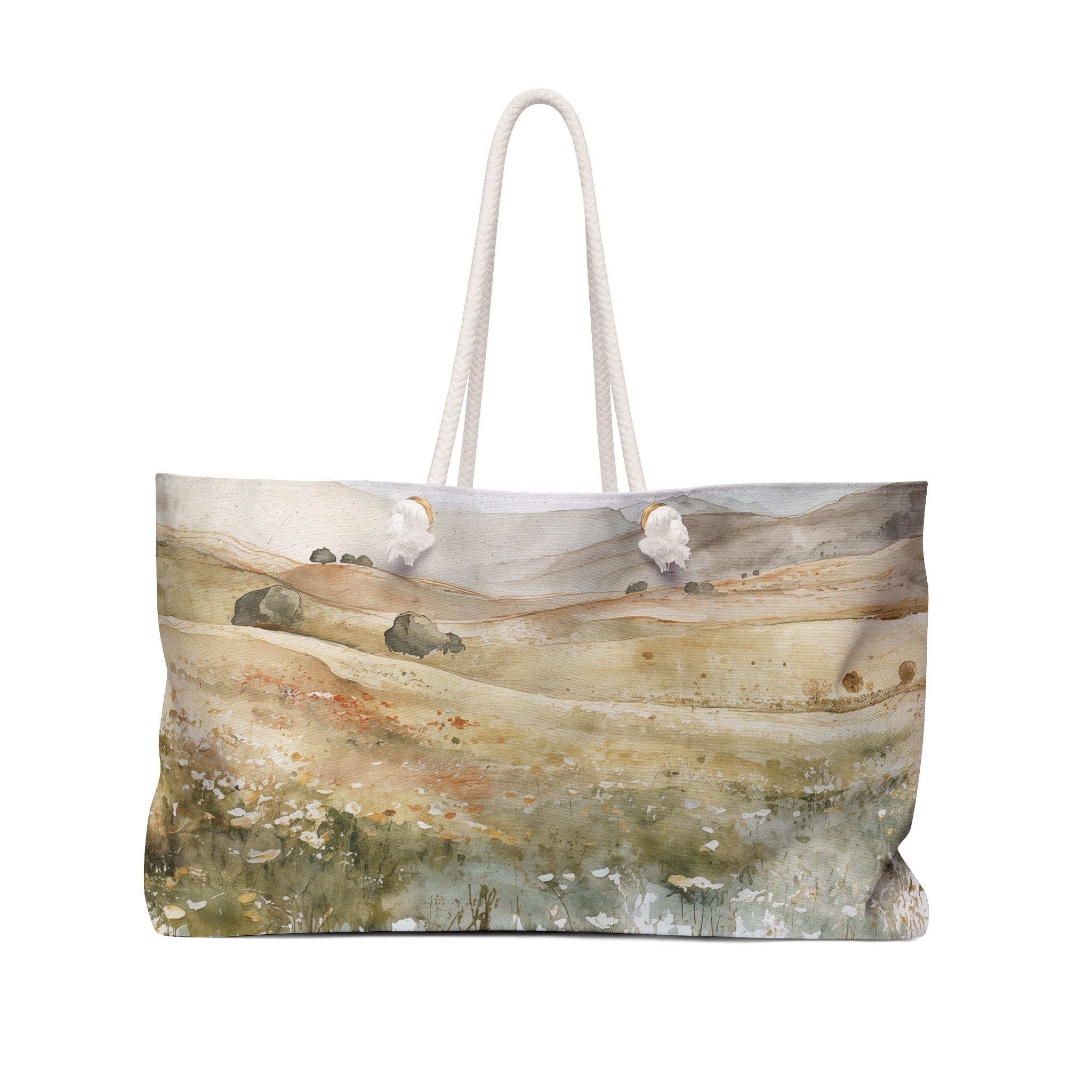 16766311975885647198_2048.jpeg Stylish Weekender Bag - Travel Tote, Beach Bag, Gym Bag, Gift for Her, Floral Design - Image 1