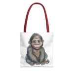 Adorable Monkey Tote Bag, Cute Animal Lover Gift, Eco-Friendly Shopping Bag, Fun Beach Bag, Unique Gift for Kids - Image 5