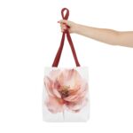 Floral Tote Bag - Stylish Reusable Shopping Bag, Eco-Friendly Tote, Gift for Her, Floral Design, Perfect for Spring - Image 8