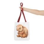 Adorable Pangolin Tote Bag, Cute Animal Bag, Eco-Friendly Shopping Tote, Gift for Animal Lovers, Beach Bag - Image 8