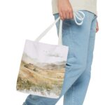 Scenic Landscape Tote Bag, Eco-friendly Bag, Gift for Nature Lovers, Travel Bag, Outdoor Tote, Art Print Bag - Image 11