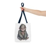 Adorable Monkey Tote Bag, Cute Animal Lover Gift, Eco-Friendly Shopping Bag, Fun Beach Bag, Unique Gift for Kids - Image 20