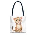 Cute Leopard Tote Bag, Stylish Shopping Bag, Animal Lover Gift, Eco-Friendly Tote, Kids' Accessories, Pet Carry Bag - Image 17