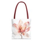 Floral Tote Bag, Artistic Tote, Summer Bag, Gift for Her, Eco-Friendly Bag, Everyday Shopping - Image 5