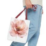 Floral Tote Bag - Stylish Reusable Shopping Bag, Eco-Friendly Tote, Gift for Her, Floral Design, Perfect for Spring - Image 7