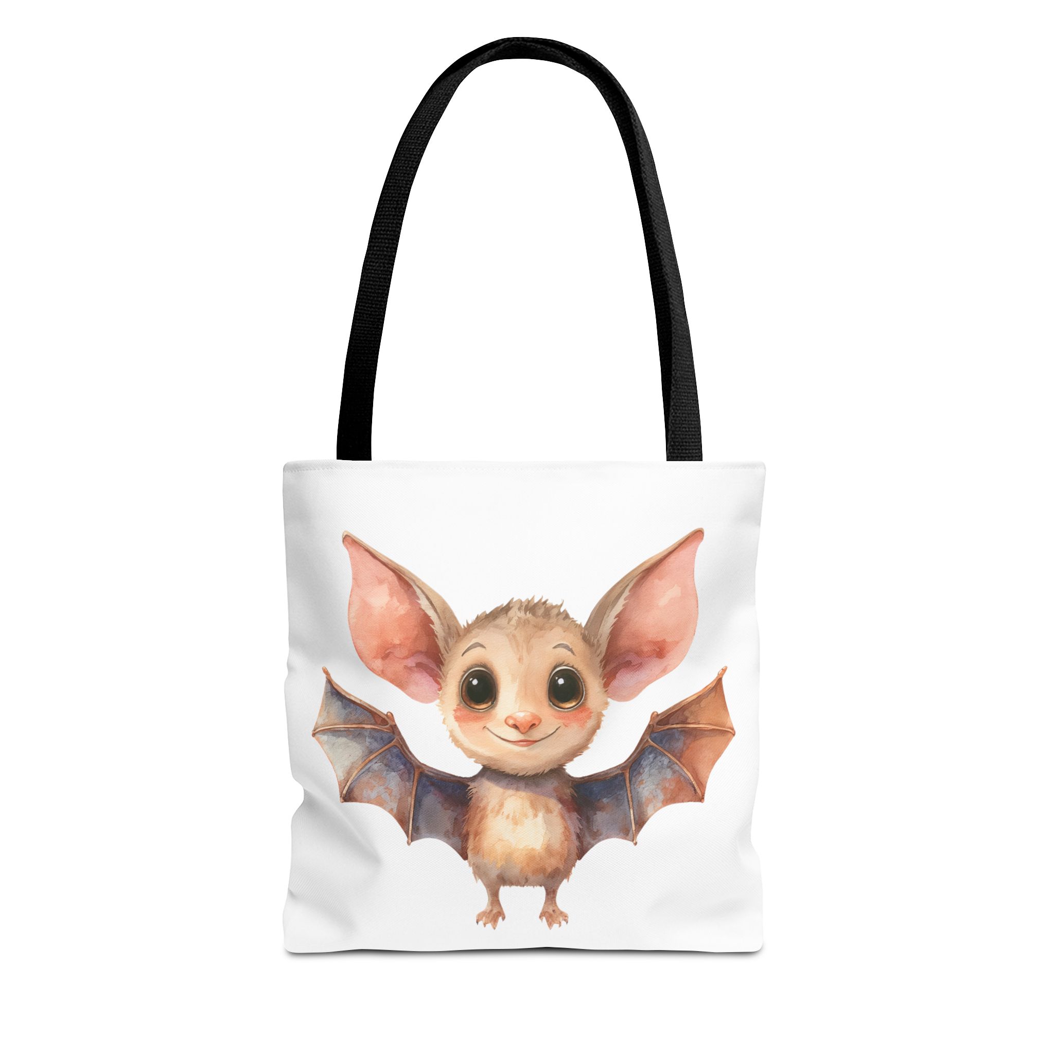 17486704967848382290_2048.jpeg Adorable Bat Tote Bag, Cute Animal Lover Gift, Halloween Accessory, Eco-Friendly Shopping Bag, Whimsical Bat Design - Image 1