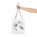 Floral Tote Bag - Stylish AOP Bag for Everyday Use, Perfect for Shopping, Travel, Beach Days, or Gifts - Image 16