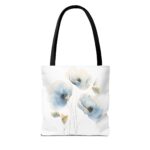 Floral Tote Bag - Stylish AOP Bag for Everyday Use, Perfect for Shopping, Travel, Beach Days, or Gifts - Image 2