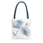 Elegant Floral Tote Bag, Stylish Beach Bag, Gift for Her, Eco-Friendly Shopping Tote, Blooming Floral Design - Image 25