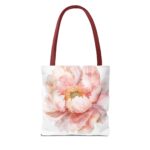 Floral Tote Bag, Watercolor Flower Shopping Bag, Eco-Friendly Gift, Spring Accessory, Reusable Grocery Tote, Mother's Day Present - Image 6