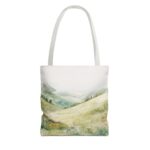 Serene Landscape Tote Bag - Eco-Friendly Canvas, Reusable Shopping Bag, Gift for Nature Lovers, Stylish Travel Accessory, Perfect for [...] - Image 9