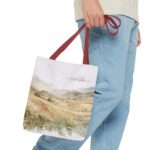 Scenic Landscape Tote Bag, Eco-friendly Bag, Gift for Nature Lovers, Travel Bag, Outdoor Tote, Art Print Bag - Image 7