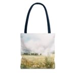 Stylish AOP Tote Bag, Perfect for Beach Days, Shopping, Gym, Gift for Her, Eco-Friendly, Floral and Abstract Design - Image 17