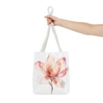 Floral Tote Bag, Artistic Tote, Summer Bag, Gift for Her, Eco-Friendly Bag, Everyday Shopping - Image 12