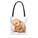 Adorable Pangolin Tote Bag, Cute Animal Bag, Eco-Friendly Shopping Tote, Gift for Animal Lovers, Beach Bag - Image 17