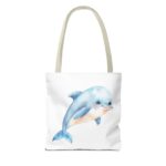 Whimsical Dolphin Tote Bag, Beach Bag, Eco-Friendly Shopping Tote, Animal Lover Gift, Summer Accessory - Image 14