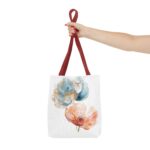 Floral Tote Bag - Colorful Art Print, Eco-Friendly Shopping Bag, Gift for Her, Beach Bag, Everyday Use, Mother's Day Gift - Image 8