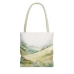 Serene Landscape Tote Bag - Eco-Friendly Canvas, Reusable Shopping Bag, Gift for Nature Lovers, Stylish Travel Accessory, Perfect for [...] - Image 13