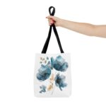 Floral Tote Bag | Watercolor Flower Design | Stylish Reusable Shopping Bag | Perfect for Gifts, Everyday Use, or Beach Trips - Image 4