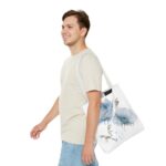 Elegant Floral Tote Bag, Stylish Beach Bag, Gift for Her, Eco-Friendly Shopping Tote, Blooming Floral Design - Image 15