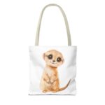 Cute Meerkat Tote Bag - Animal Lover Gift, Reusable Shopping Bag, Eco-Friendly Tote, Adorable Animal Art, Everyday Use - Image 14