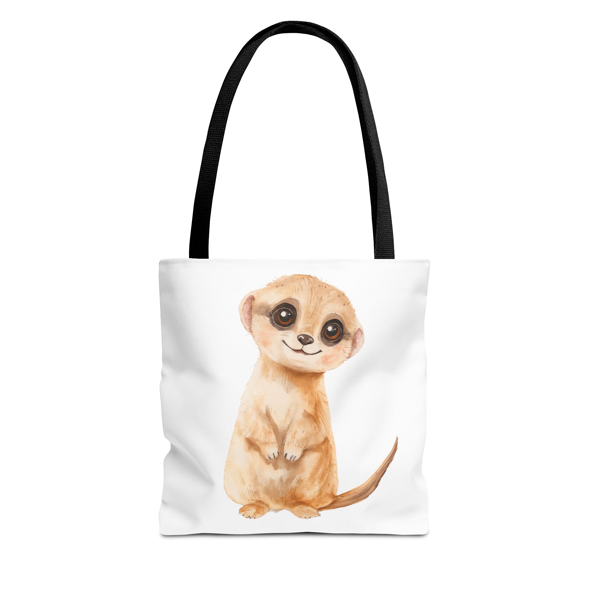 3063804328342176621_2048.jpeg Cute Meerkat Tote Bag - Animal Lover Gift, Reusable Shopping Bag, Eco-Friendly Tote, Adorable Animal Art, Everyday Use - Image 1