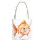 Whimsical Goldfish Tote Bag - Cute Fish Bag, Beach Tote, Eco-Friendly Shopping Bag, Fish Lover Gift, Fun Canvas Bag - Image 13
