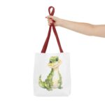 Cute Dinosaur Tote Bag | Eco-Friendly Shopping, Kids' Gift, Beach Bag, Animal Lover, Whimsical Art - Image 8