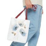 Floral Tote Bag - Stylish AOP Bag for Everyday Use, Perfect for Shopping, Travel, Beach Days, or Gifts - Image 7