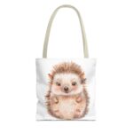 Adorable Hedgehog Tote Bag, Cute Animal Bag, Gift for Hedgehog Lovers, Eco-Friendly Shopping Tote, Fun Bag for Kids & Adults - Image 13