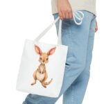 Cute Kangaroo Tote Bag, Animal Lover Bag, Reusable Shopping Tote, Fun Gift for Kids, Eco-Friendly Bag - Image 11