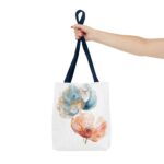 Floral Tote Bag - Colorful Art Print, Eco-Friendly Shopping Bag, Gift for Her, Beach Bag, Everyday Use, Mother's Day Gift - Image 20