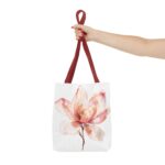 Floral Tote Bag, Artistic Tote, Summer Bag, Gift for Her, Eco-Friendly Bag, Everyday Shopping - Image 8